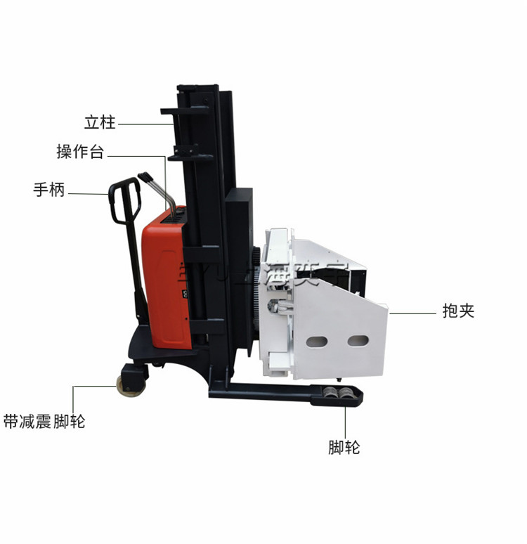 半电动气瓶夹抱翻转装卸车